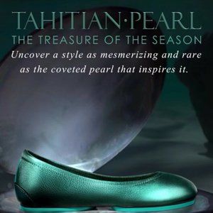 Tieks Tahitian Pearl - Size 8 NIB - Exclusive Release with Topper